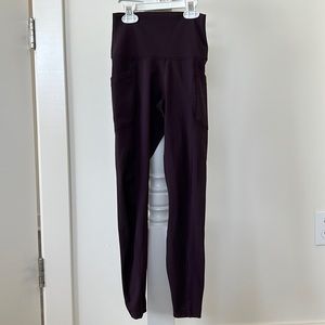 REFLEX Size XS Dark Purple Athletic Leggings!
